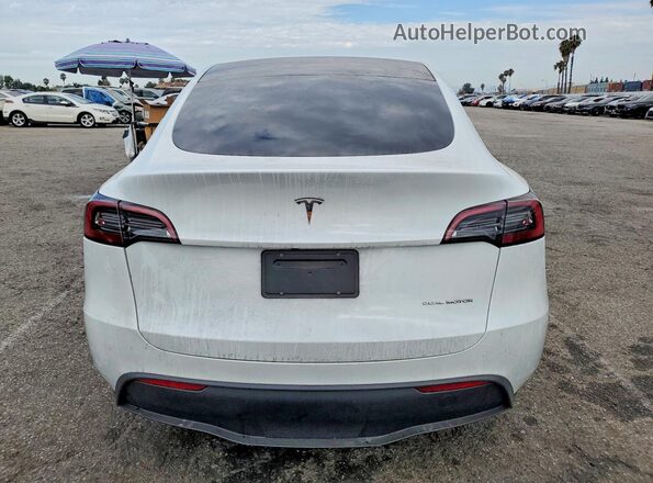 7SAYGDEE8PA100675 2023 TESLA MODEL White Vista trasera