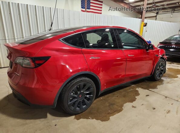 7SAYGDEE8PA144465 2023 TESLA MODEL Red უკანა მარჯვენა