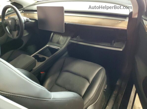 7SAYGDEE8PF755762 2023 TESLA MODEL Black Առջևի վահանակի տեսք