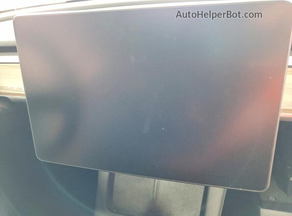 7SAYGDEE8PF755762 2023 TESLA MODEL Black Սարքավորումների վահանակի տեսք