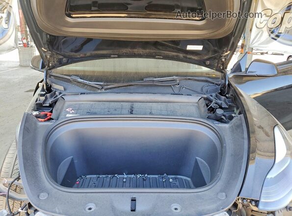 7SAYGDEE8PF901190 2023 TESLA MODEL Черный Вид задней части салона
