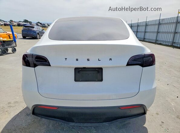 7SAYGDEE8PF909564 2023 TESLA MODEL White Rear view
