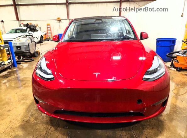 7SAYGDEE8RA234072 2024 TESLA MODEL Red Vista frontal