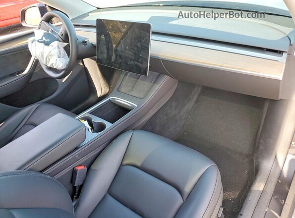 7SAYGDEE8RA234847 2024 TESLA MODEL Серый Вид панели приборов