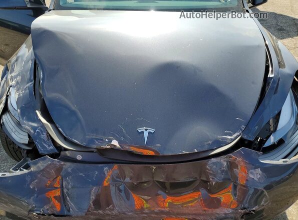 7SAYGDEE8RA234847 2024 TESLA MODEL Серый Вид задней части салона