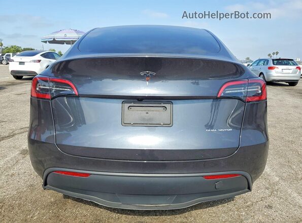 7SAYGDEE8RA234847 2024 TESLA MODEL Серый Вид сзади