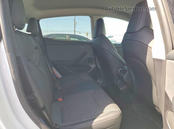 7SAYGDEE8TA663347 2026 TESLA MODEL White Սալոնի հետևի տեսք