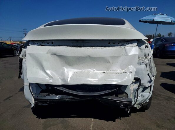 7SAYGDEE8TA663347 2026 TESLA MODEL White Հետևի տեսք