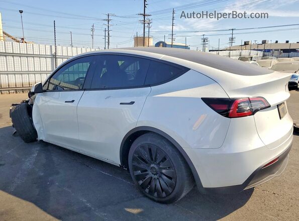 7SAYGDEE9NF557902 2022 TESLA MODEL Белый Задняя левая четверть