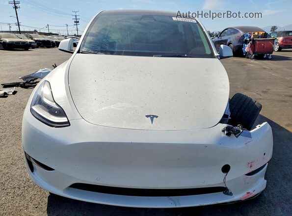 7SAYGDEE9NF557902 2022 TESLA MODEL Белый Вид спереди