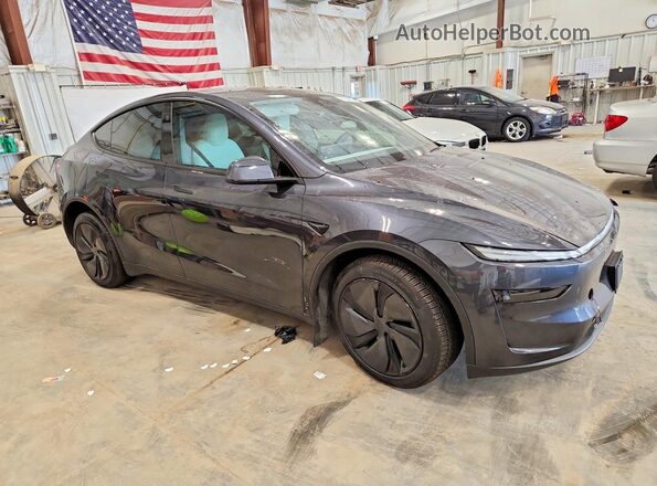 7SAYGDEE9TA414474 2026 TESLA MODEL Угольный Передняя правая четверть