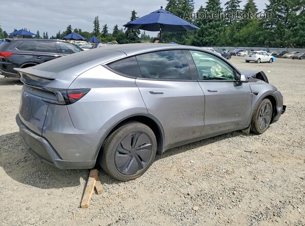 7SAYGDEE9TF574566 2026 TESLA MODEL Серебряный Задняя правая четверть