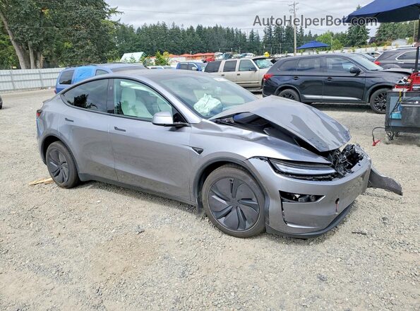 7SAYGDEE9TF574566 2026 TESLA MODEL Серебряный Передняя правая четверть