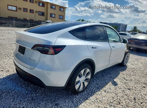 7SAYGDEEXNA018721 2022 TESLA MODEL Белый Задняя правая четверть
