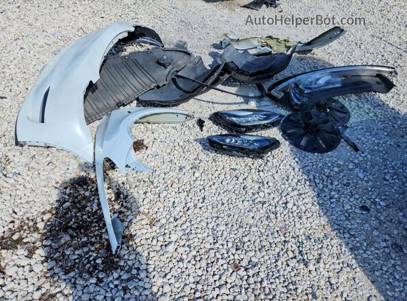 7SAYGDEEXNA018721 2022 TESLA MODEL Белый Вид подкапотного пространства