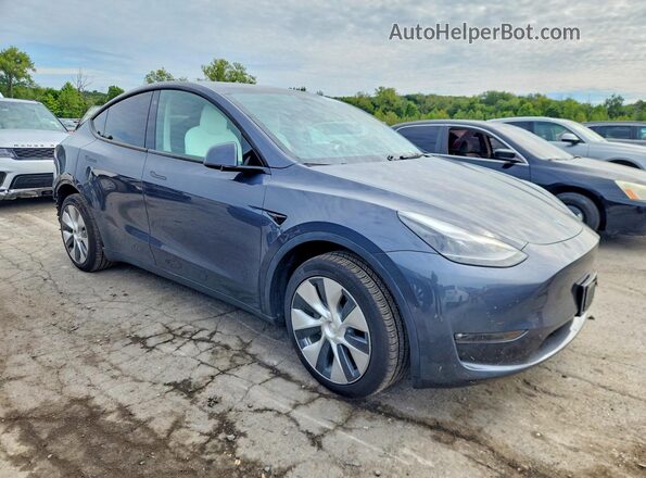7SAYGDEEXNF563837 2022 TESLA MODEL Серый Передняя правая четверть