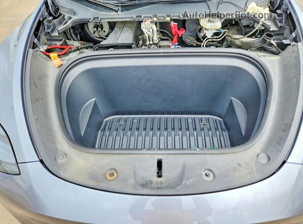 7SAYGDEEXRA323223 2024 TESLA MODEL Gray Սալոնի հետևի տեսք