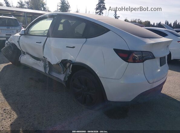 7SAYGDEEXSF238018 2025 TESLA MODEL Y White უკანა მარცხენა