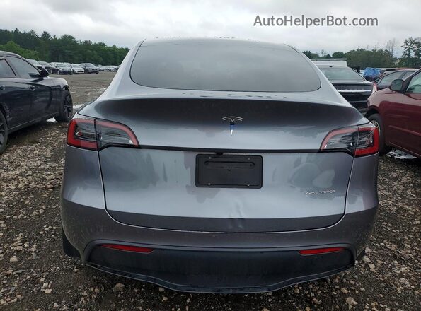 7SAYGDEEXSF262061 2025 TESLA MODEL Gray უკანა ხედი