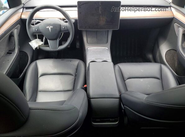 7SAYGDEEXSF262061 2025 TESLA MODEL Gray წინა პანელის ხედი