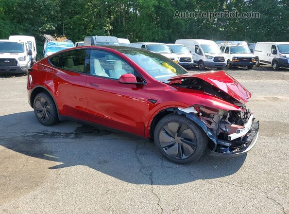 7SAYGDEEXTA676505 2026 TESLA MODEL Красный Передняя правая четверть