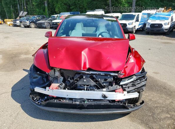 7SAYGDEEXTA676505 2026 TESLA MODEL Красный Вид спереди