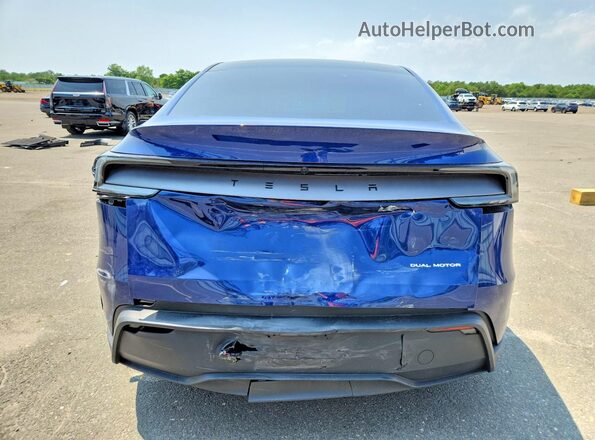 7SAYGDEEXTF530754 2026 TESLA MODEL Blue Հետևի տեսք