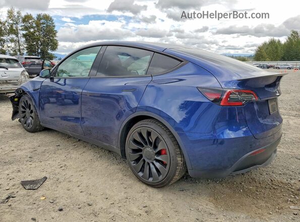 7SAYGDEF0NF357712 2022 TESLA MODEL Синий Задняя левая четверть