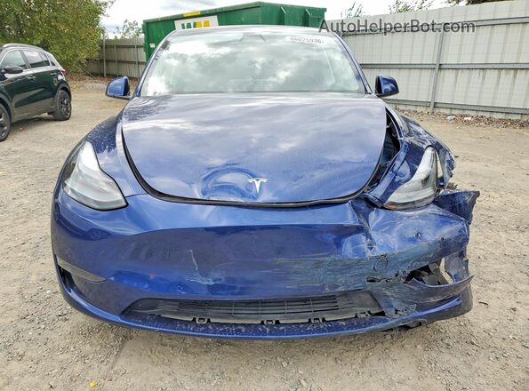 7SAYGDEF0NF357712 2022 TESLA MODEL Синий Вид спереди