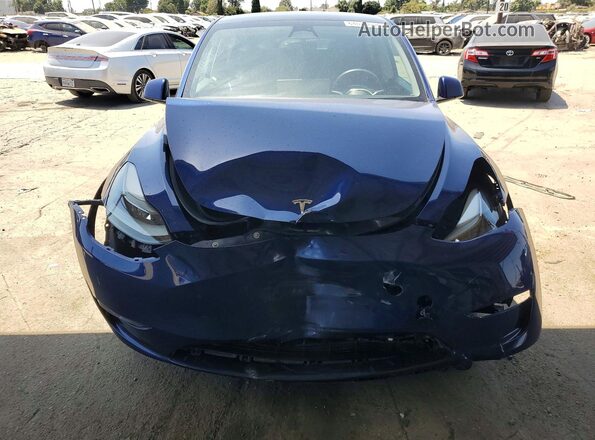 7SAYGDEF0PF660170 2023 TESLA MODEL Blue Դիմացի տեսք
