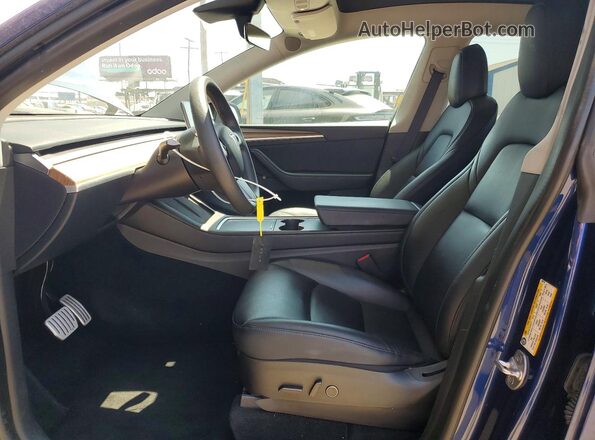 7SAYGDEF0PF660170 2023 TESLA MODEL Blue Սալոնի դիմացի տեսք