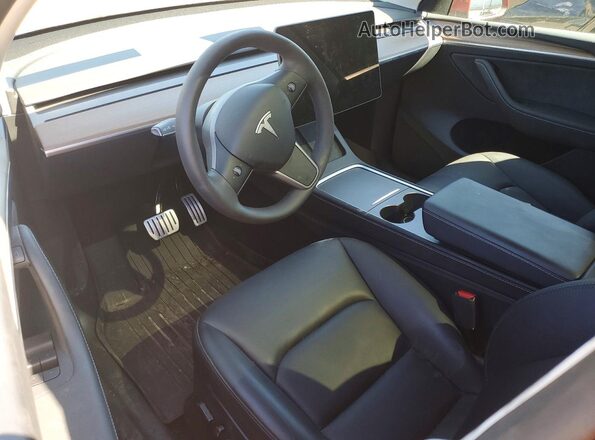 7SAYGDEF0SF259534 2025 TESLA MODEL Red წინა პანელის ხედი