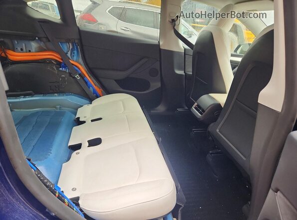 7SAYGDEF1RF027230 2024 TESLA MODEL Синий Вид задних сидений