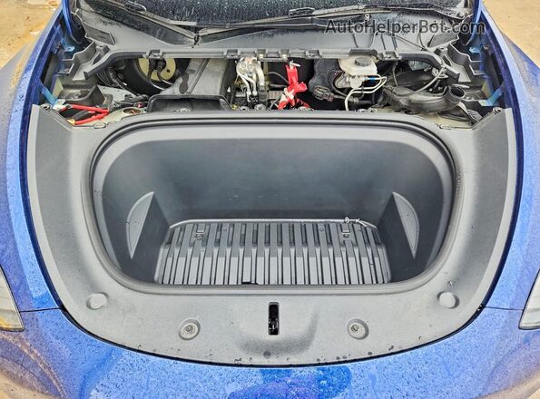 7SAYGDEF1RF027230 2024 TESLA MODEL Синий Вид задней части салона