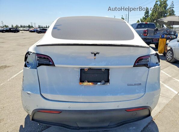 7SAYGDEF2NF336246 2022 TESLA MODEL White Rear view