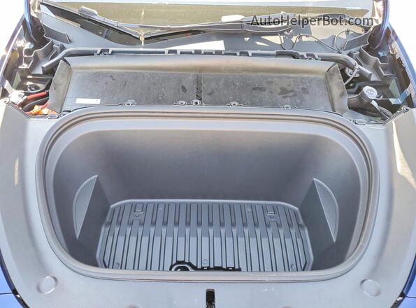 7SAYGDEF2PF646707 2023 TESLA MODEL Синий Вид подкапотного пространства