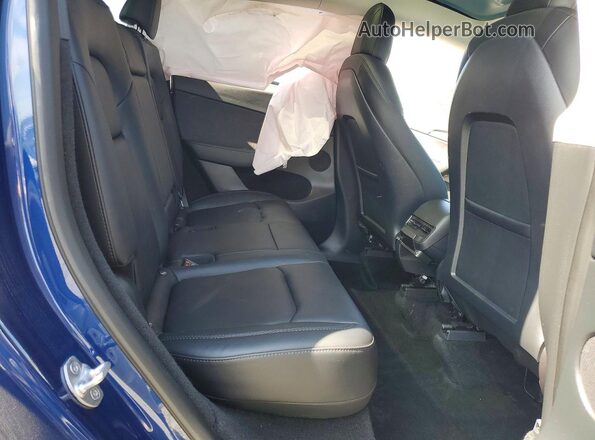 7SAYGDEF2PF646707 2023 TESLA MODEL Синий Вид задней части салона