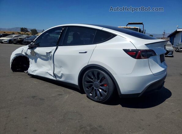 7SAYGDEF2PF713869 2023 TESLA MODEL White Rear left