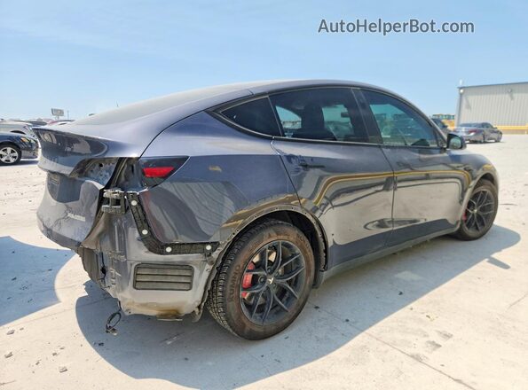 7SAYGDEF3NF467377 2022 TESLA MODEL Gray Rear right