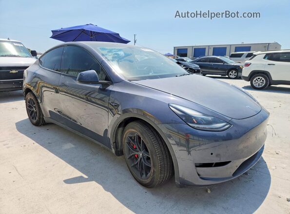 7SAYGDEF3NF467377 2022 TESLA MODEL Gray Front right