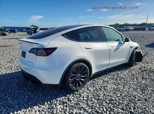 7SAYGDEF4SF216539 2025 TESLA MODEL Белый Задняя правая четверть