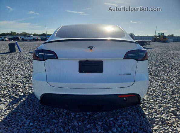 7SAYGDEF4SF216539 2025 TESLA MODEL Белый Вид сзади