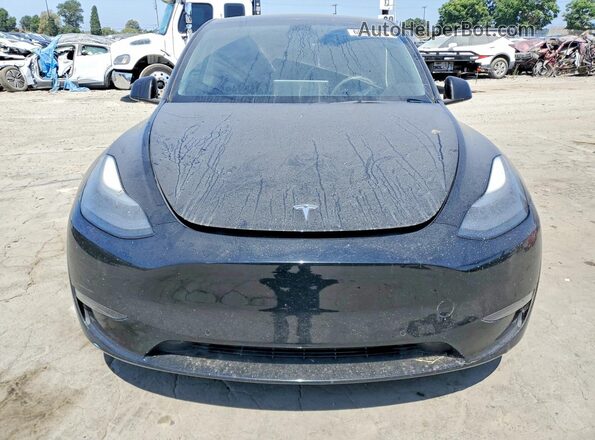 7SAYGDEF5NF345314 2022 TESLA MODEL Black წინა ხედი