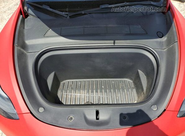 7SAYGDEF5NF382752 2022 TESLA MODEL Red Շարժիչի բաժամունքի տեսք