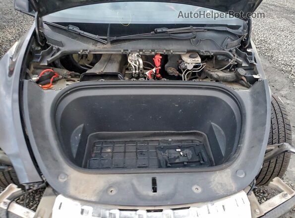 7SAYGDEF5NF398627 2022 TESLA MODEL Black Вид підкапотного простору