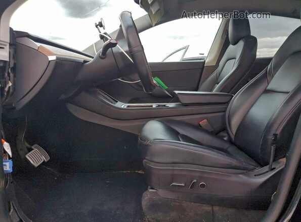 7SAYGDEF5NF398627 2022 TESLA MODEL Black Вид салону спереду