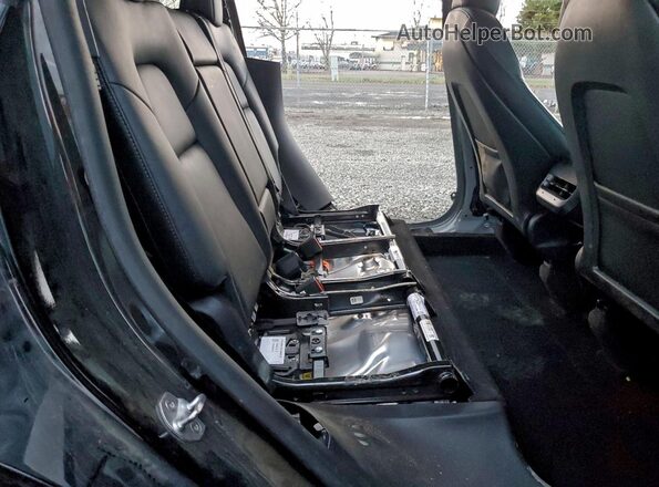 7SAYGDEF5NF398627 2022 TESLA MODEL Black Вид задньої частини салону