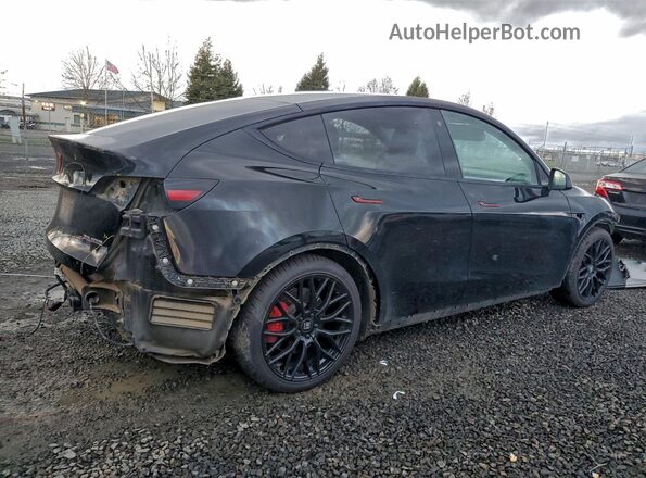7SAYGDEF5NF398627 2022 TESLA MODEL Black Задня права чверть