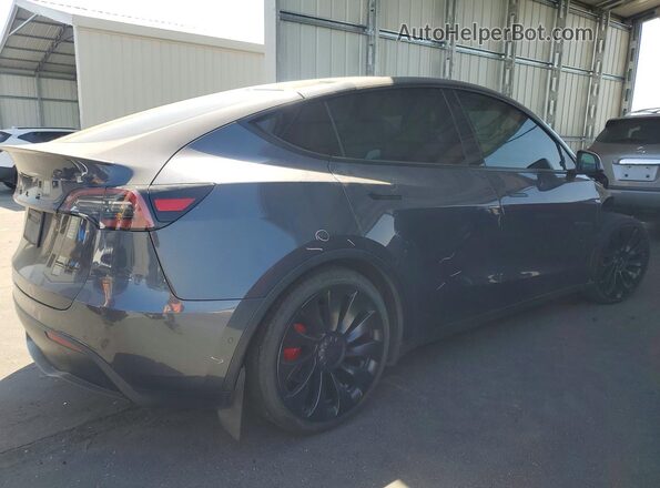 7SAYGDEF5NF439046 2022 TESLA MODEL Gray Tył prawy