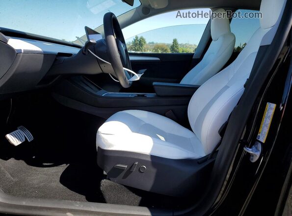 7SAYGDEF5PF741133 2023 TESLA MODEL Black Vista interior delantera